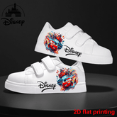 1pc Disney 2D Flat Printing Car Clipart Fashionable And Versatile Casual Sports Shoes