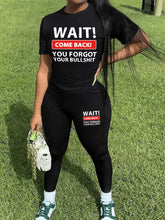 Women Casual Life is Better Two-Piece Set