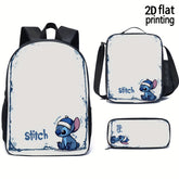 3pcs Limited Edition Stitch Back to School Combo Disney Stitch Winter Hat - Cute Christmas Accessory for Fans Anime Gift for Stitch Lovers, for Teenager