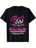 As A Cancer Girl I Have Three Sides - Astrology Zodiac Sign T-Shirt