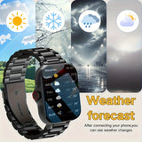 New Smart Watch Answer/ Call Outdoor Sports Watch Men's Smart Watch, Touch Screen, Message Reminder, Wireless Call, USB Charging, Incoming and Message Reminder, Best Holiday Gift for Android for iPhone!