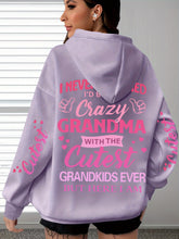 Women"Crazy Grandma with the Cutest Grandkids Ever""Plus Size Hoodie