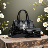 Women alligator pattern Crossbody bag