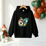 67 Kid Ice Cream Drip Meme Funny Six Seven Gen Alpha Slang Hoodies 6-7 Boys Girls Winter Hoodies