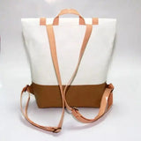 Baoren Customize Leisure Sustainable Recycled Lightweight Eco-friendly Bagpack Climbing Mountain White Washable Kraft Paper