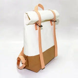 Baoren Customize Leisure Sustainable Recycled Lightweight Eco-friendly Bagpack Climbing Mountain White Washable Kraft Paper