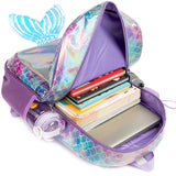 BunnyFly Cartoon Pattern Fashion Style Large Capacity Kids Student School Backpack with Lunch Box Bag-Unisex Design