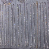 USA Warehouse Fast Delivery 925 Sterling Silver VVS Moissanite Diamond Clustered Tennis Chain Necklace