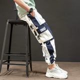 Country Trendy Cargo Loose Korean Style Patchwork Ins Pants