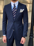 British Wild Naples Silm Business Suit