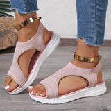 2025 New Women Sandals Mesh Summer Platform Sandals Women Open Toe Wedge Sandals Ladies Outdoor Casual Shoes Zapatillas Muje