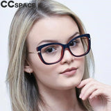 45173 Ladies Cat Eye Glasses Frames Square Women Optical EyeGlasses Fashion Eyewear