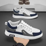 2025 Spring and Autumn New Men's Shoes Leather Low Cut Fashion Trendy Running Sports Men's Casual Trendy Shoes