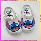 2025 Stitch Kids Slippers Cartoon Waterproof Slippers Outdoor Sandals Stitch Casual Breathable Ankle-Wrap for Boys Girls Gift