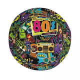 Beach Hatwear Retro 80 90s Stuff Bucket Hats Street Teen Sun Hat Graffiti Music Ispoti Cap UV Protection Fishing Fisherman Hat