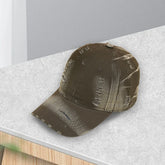 Classic Distressed Denim Baseball Cap Vintage Style Adjustable Dad Hat for Outdoor Activities Travel Gym Sports Casual Wear