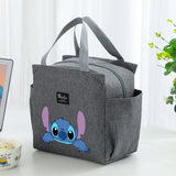 1pc Stitch Lunch Bag,Large Capacity Insulated Portable Lunch Carrier,Bento Tote,School Tote Bag,Lightweight,Reusable,Leak-Proof