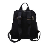 Backpacks Simple Large Capacity New Black Travel Bag For Women Solid Harajuku Student Schoolbag Backpack Unisex Bags High Street