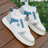 2024 New Brand Flats Shoes Men Casual Skateboarding Shoes High Top Sneakers Sports Shoes Breathable Street Shoes Chaussure Homme