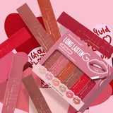 6-piece lip gloss set, moisturizing and brightening lip oil, long-lasting effect, exclusively for women