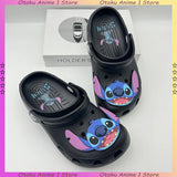 2025 Stitch Kids Slippers Cartoon Waterproof Slippers Outdoor Sandals Stitch Casual Breathable Ankle-Wrap for Boys Girls Gift