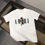 2025 Men's Summer Graphic Print Y2k T-shirt Man Woman Short Sleeved Luxury Tees Clothing Loose Pure Cotton Soft Tops Fashion