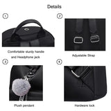 CHREPOE Oxford Women Backpacks Waterproof Female Shoulder Backpack Teenage Girls School Bags Retro School Backpack Girl Book Bag