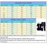 2024 Mens Tracksuit Casual Classic Hooded Sweatshirt Jogging Clothing High Quality Simplicity Versatile Printing Tops Pants Suit