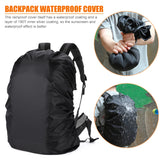 40L 840D Portable Waterpr Backpack Folding Mountaineering Bag Ultralight Outdoor Climbing Cycling Travel Knapsack Hiking Daypack
