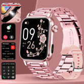 COIUSOR Smart Watch with LED Flashlight | 1.85" 3D Dynamic Display, Wireless Calls, Answer & Make Calls, Message Notifications, 100+ Sports Modes, Compatible with iOS & Android Phones, Ideal Gift for Family & Friends | Unisex