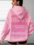 Women"Crazy Grandma with the Cutest Grandkids Ever""Plus Size Hoodie