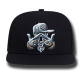 Unisex Adjustable Snapback Baseball Cap for Men & Women - Big & Tall Sizes up to 24.02inch, Hip-Hop Streetwear Design with Deepened Brim, Breathable Polyester, Music-Themed Graphic Print, Spring/Autumn Casual Hat, Street Styl