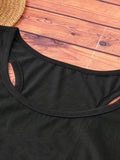 Women Black Tank Top with "People Should Seriously Stop Expecting Normal from Me"