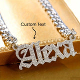 1pc custom Silvery Stainless Steel mother [Holiday Cheer] Customizable Glitter