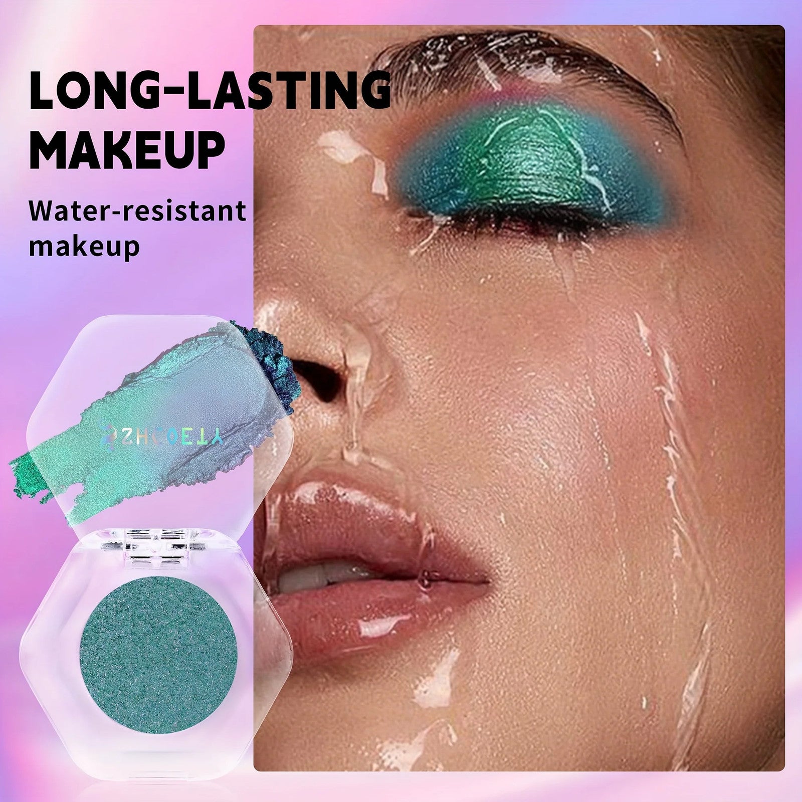 12pcs Chameleon Eyeshadow Palette Set, Eye-modifying Pearlescent Eyeshadow