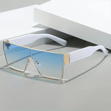 -Style Metal-Framed Glasses with Anti-Reflective Polycarbonate Lenses for -