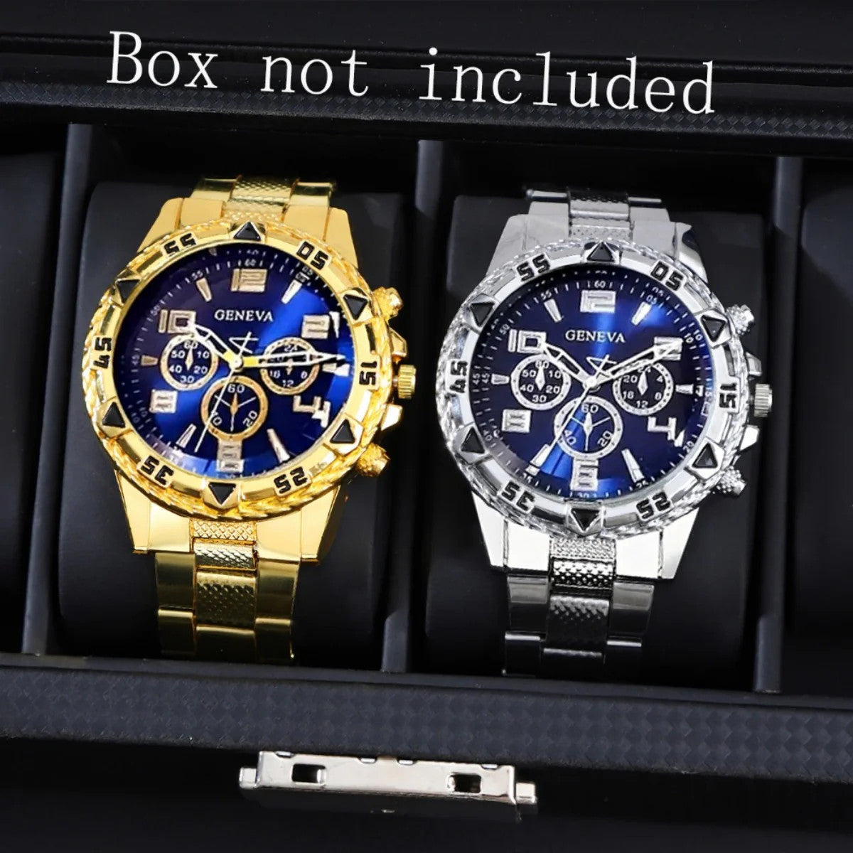 12pcs Men Watch Fashion Set: Casual Multi-color Combination Quartz Watch with