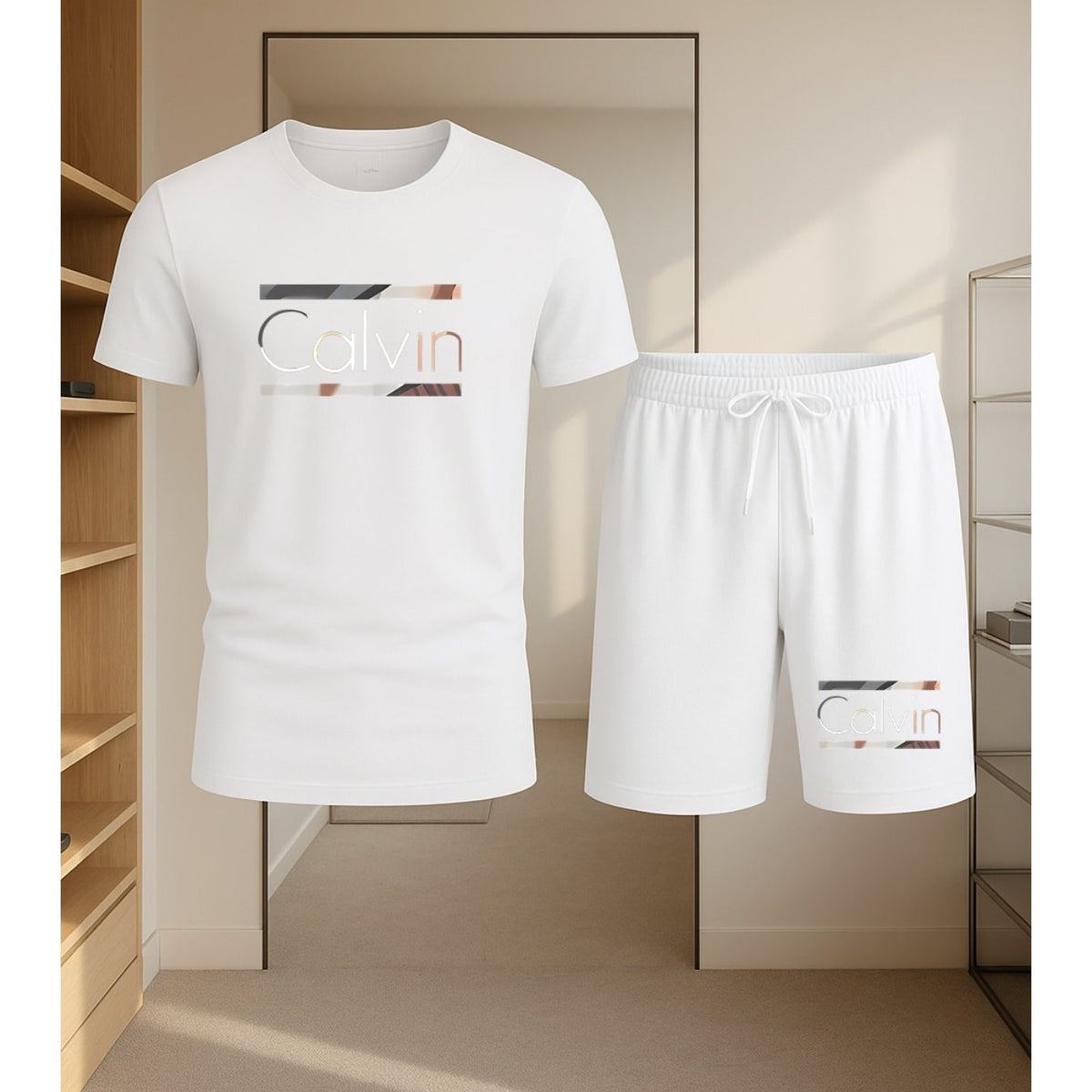 Men Casual shirt & Pants Set