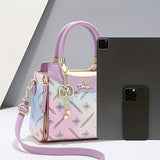 Women Large Capacity Convertible Crossbody Detachable Strap & Zipper Closure Spacious Tote/Shoulder Bag