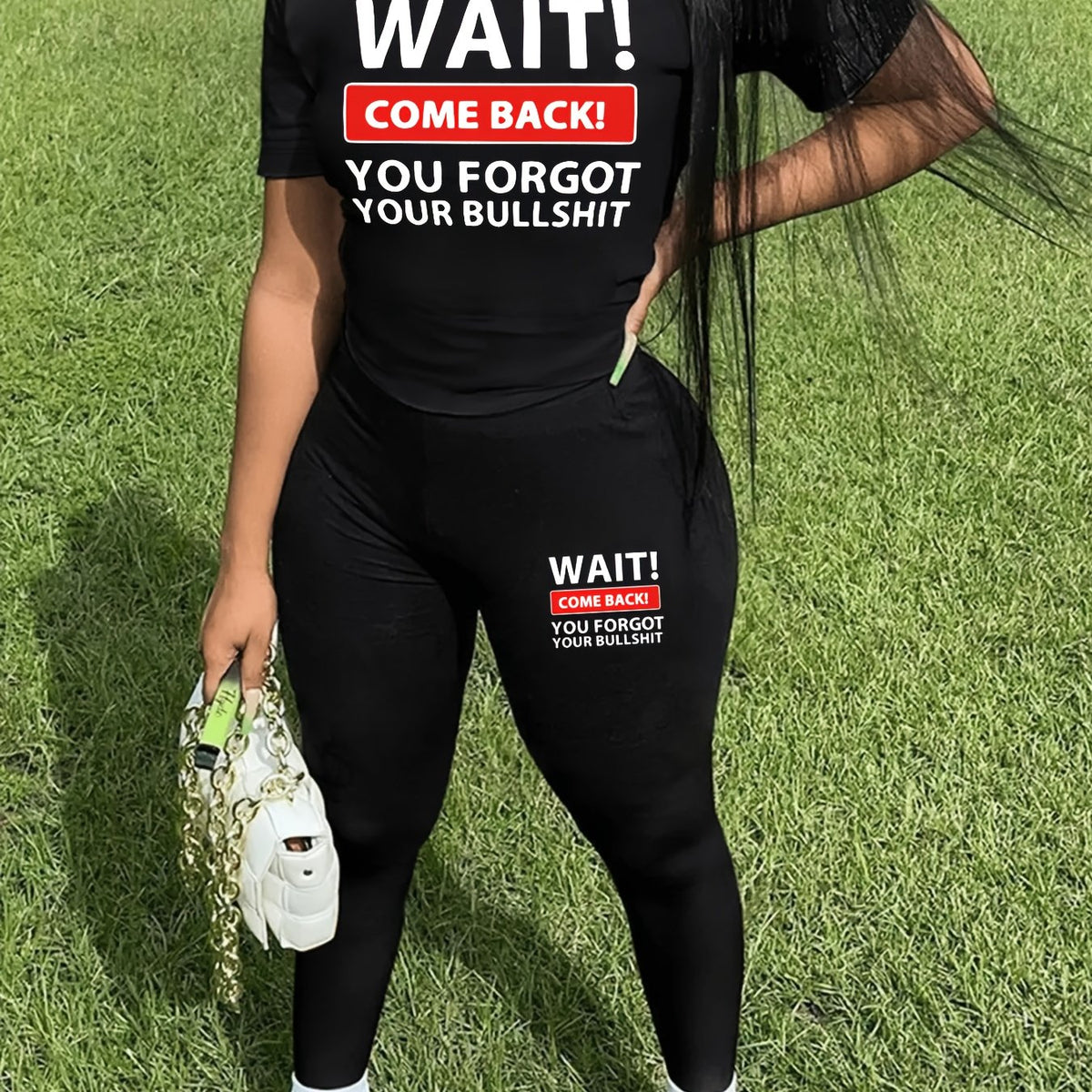 Women Casual Life is Better Two-Piece Set