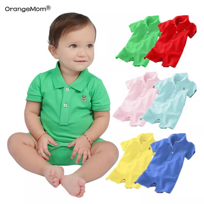 2023 Summer Baby Rompers Boys Baby Clothing  Cotton Baby Girl Jumpsuits Newborn 24m Babies Clothes Vestido Infantil Romper