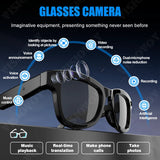 Best Selling AI Voice Assistant Smart Glasses with Recording Video Wireless Camera 8 Mega Pixels Noise Cancelling Microphone