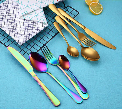 Portable Cutlery Bag Cloth Linen Tableware Knife Forks Spoon Container Fish Striped Print Japan Style Dinnerware Bag For Travel