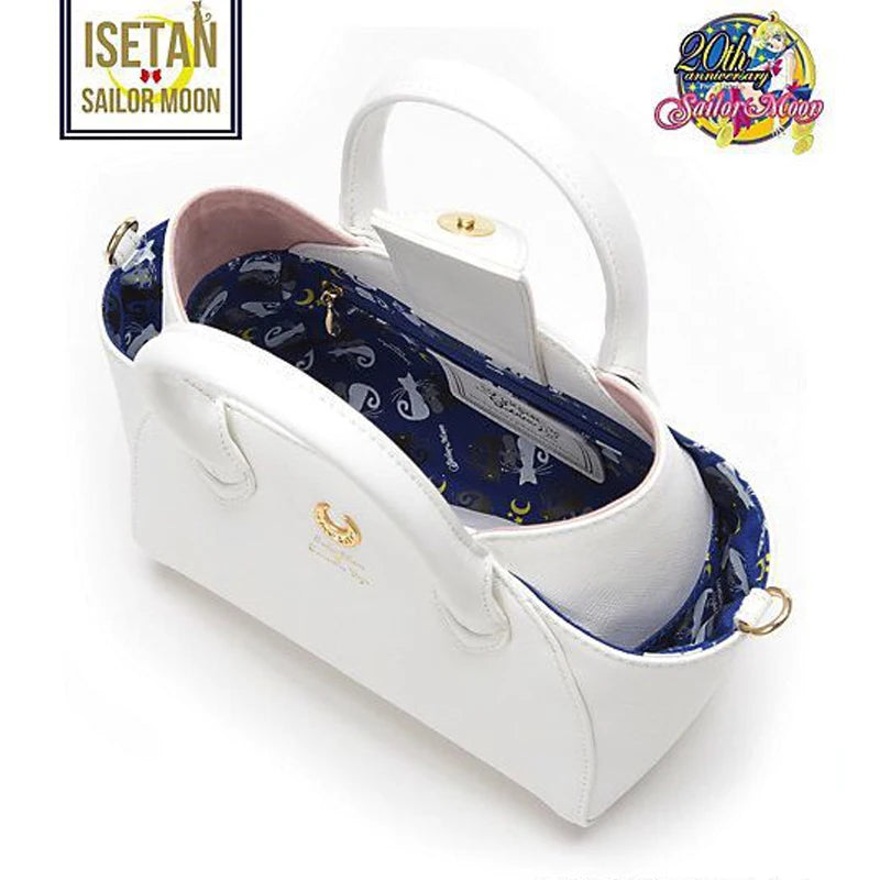 MSMO Sailor Moon Bag Samantha Vega Luna Women Handbag 20th Anniversary Cat Ear Shoulder bag Hand Bag