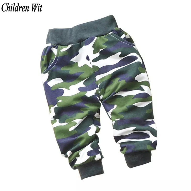 Baby Pants Spring&Autumn Lovely Cotton Camouflage Baby Boy Pants Newborn Baby Girls Pants 0-2 Year  Baby Harem Pants