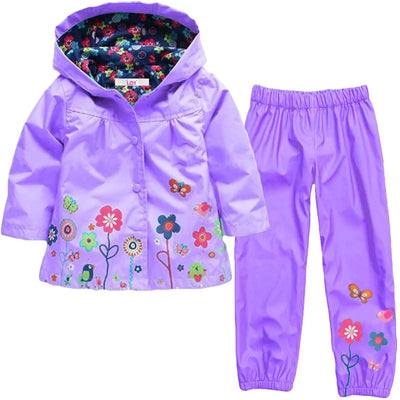 LZH Girls Clothing Sets 2022 Autumn Spring Girls Clothes Set Hoodie Jacket+Pants Kids Clothes Boys Sport Suit Children Clothes