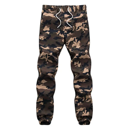 100% Cotton Mens Jogger Autumn Pencil Harem Pants 2024 Men Camouflage Military Pants Loose Comfortable Cargo Trouser Camo Jogger