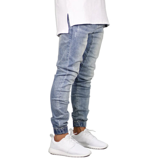 Mode Stretch hommes jean Denim survêtement conception Hip Hop survêtement s pour hommes Y5036