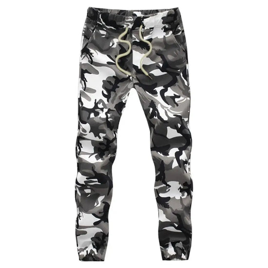 Coton hommes survêtement automne crayon sarouel 2024 hommes Camouflage militaire pantalon ample confortable Cargo pantalon Camouflage survêtement