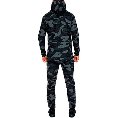 2023 New Spring Men Track Suit Fashion Hoodies Sweatshirt Camouflage Sportswear Set Military Jackets Pants Tracksuit Men MY056